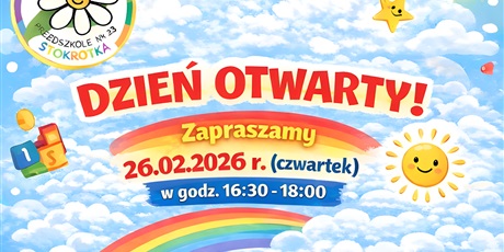 DZIEŃ OTWARTY W PRZEDSZKOLU